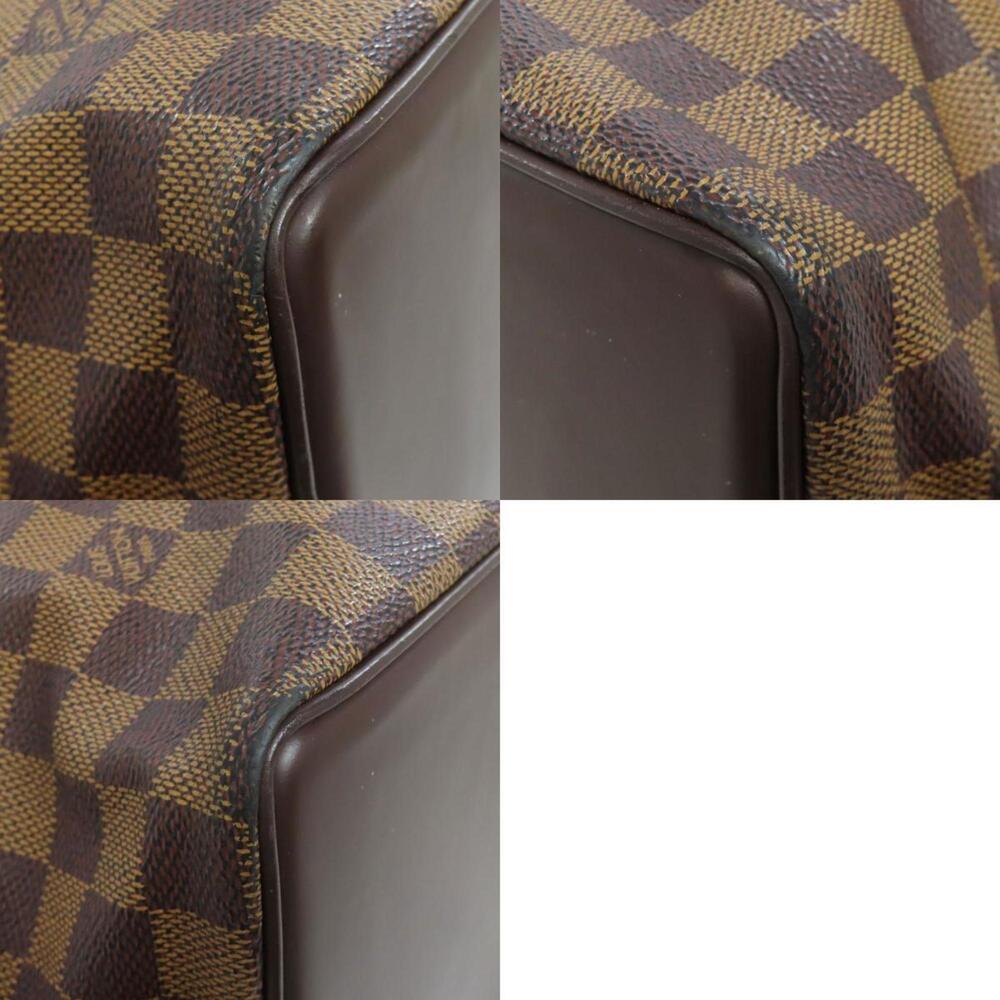 LOUIS VUITTON Brown Damier Canvas Tote Bag - Picture 10 of 11